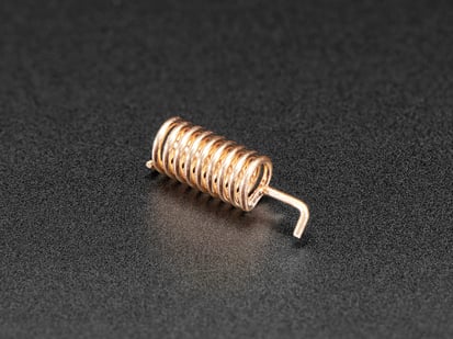 Simple Metal Spring Antenna - 915MHz